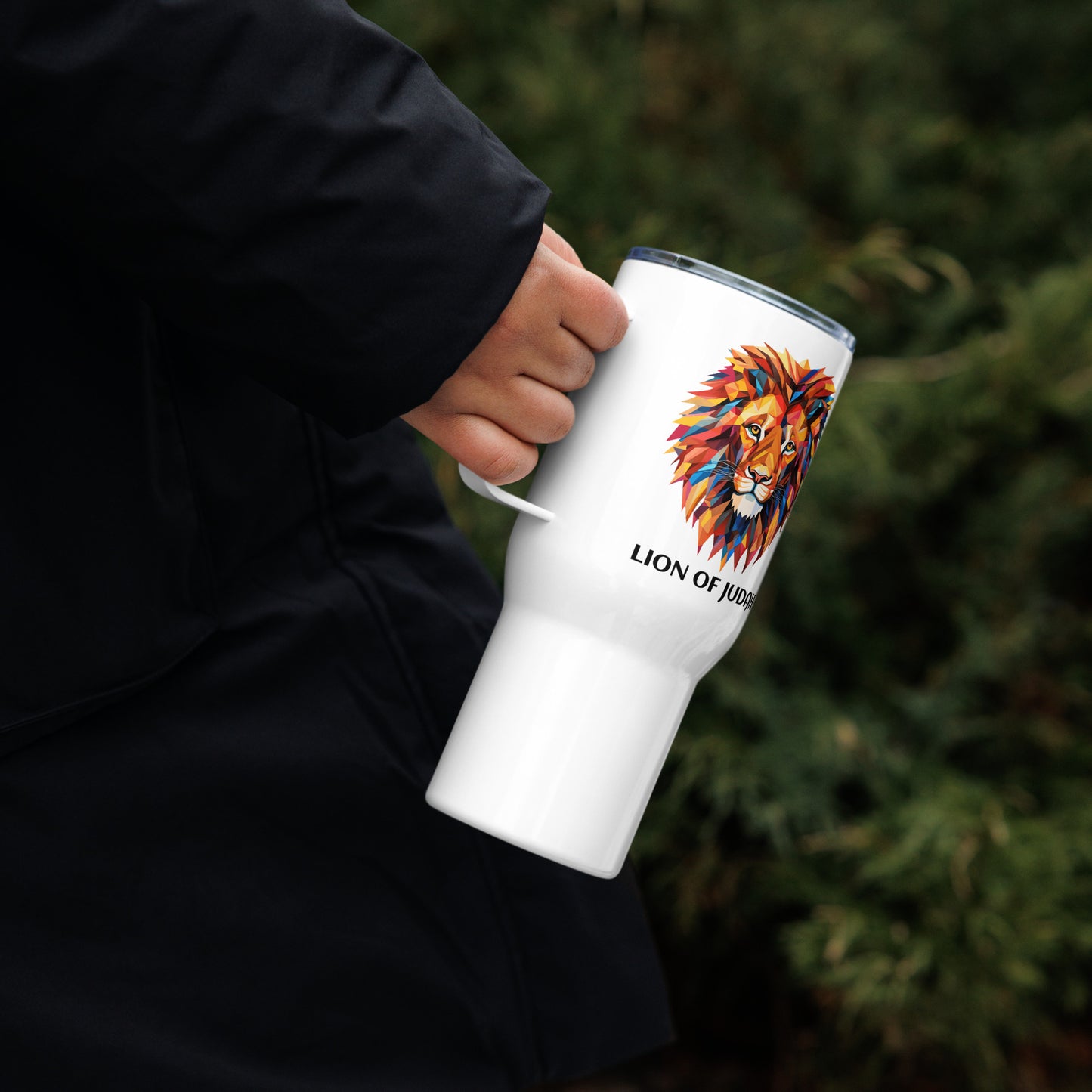 Lion of Judah Travel Mug - Joyful Grace