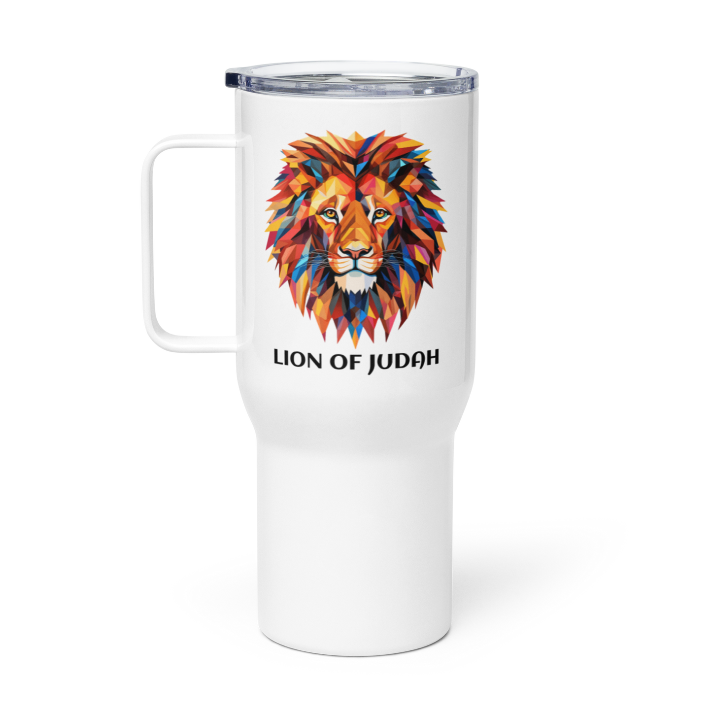 Lion of Judah Travel Mug - Joyful Grace