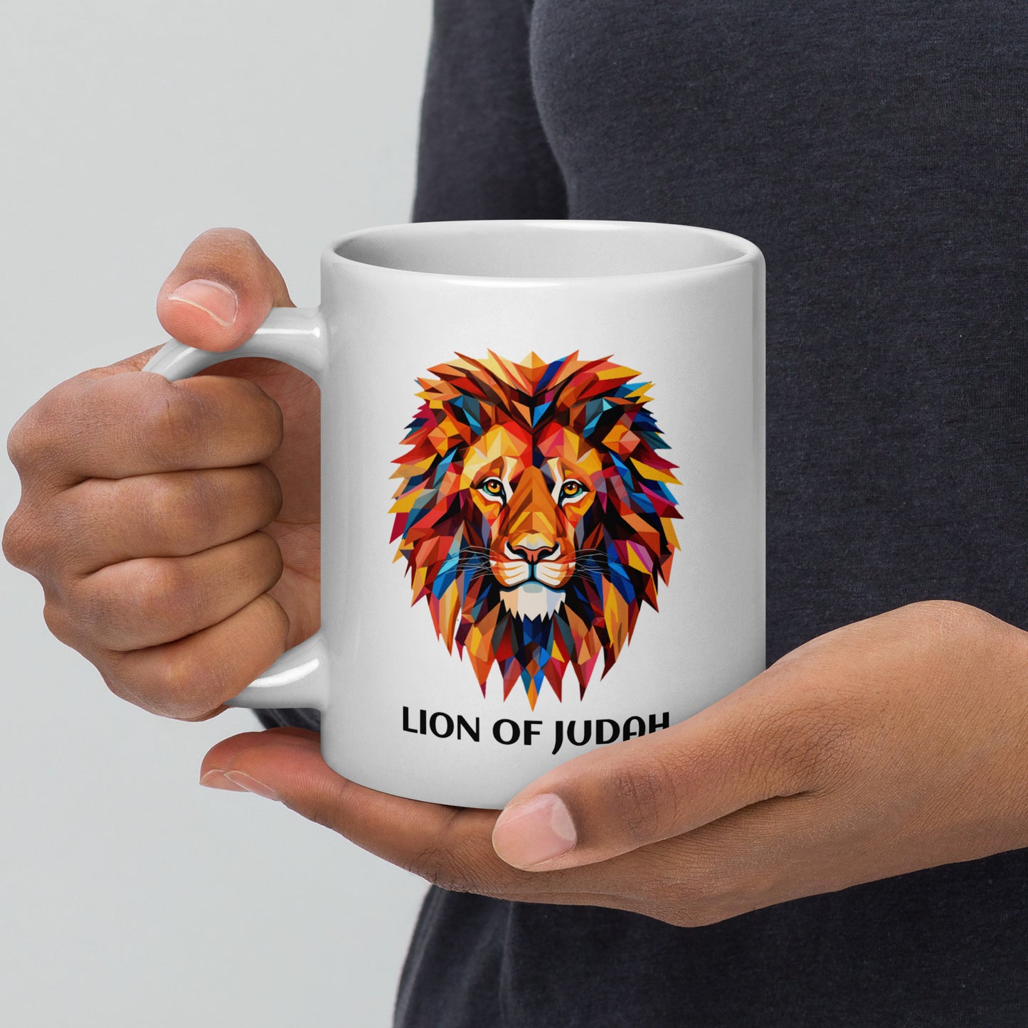 Lion of Judah Mug - Joyful Grace